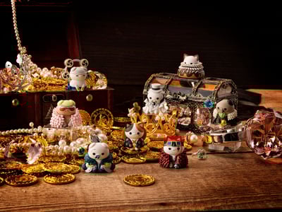 Ruffy und Rivalen - Nyan Piece - Mega Cat Project - Megahouse (8 Figuren) (4)