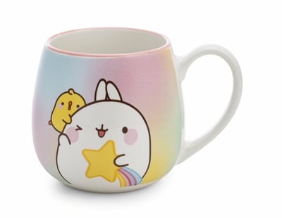 Molang mit Sternschnuppe - Molang - Tasse (400ml) (1)