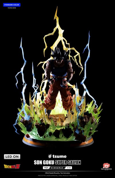 Super Saiyajin Son Goku - Dragon Ball Z - Tsume (1)
