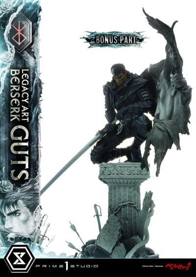 Guts - Bonus Version - Kentaro Miura Legacy Art Collection (LABR-01S) - Prime 1 Studio (17)
