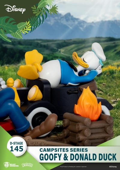 Goofy & Donald Duck - Disney Campsite Series - D-Stage Diorama - Beast Kingdom Toys (6)