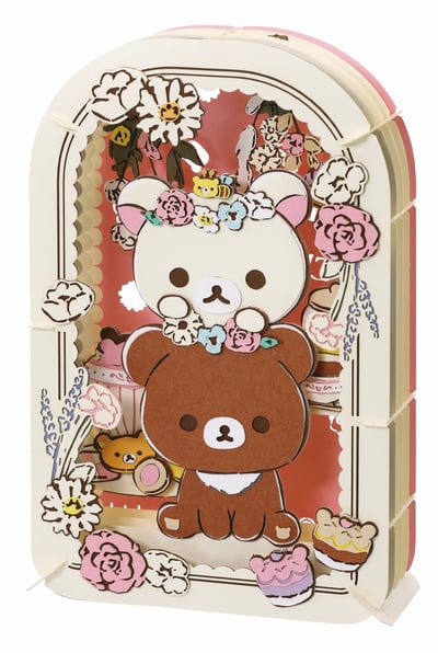 Rilakkuma - Korikogu's Flower Tea Time - Papiertheater (PT-L69) - Ensky (1)