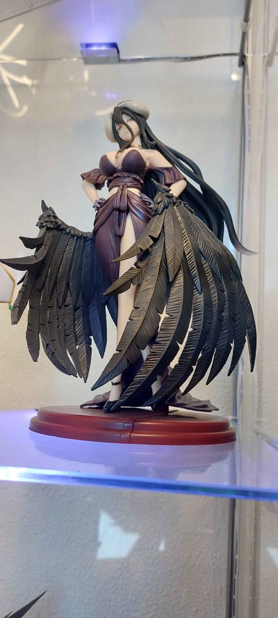 "Know your place... lowly human!"  · Albedo - Black Dress - Artist MasterPiece+ (Taito, Re-Release)