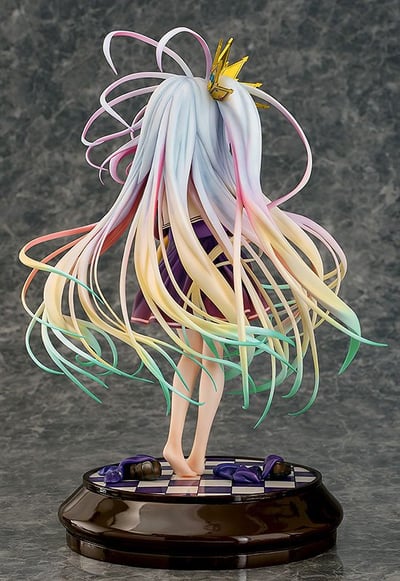Shiro - Tuck Up Version avec Chibi Tet - Phat Company - Figurine 1/7 No Game No Life - 6