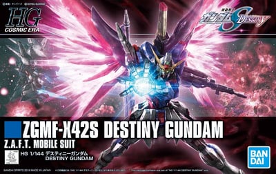 ZGMF-X42F Destiny Gundam - Mobile Suit Gundam Seed Destiny - HG 1/144 Modelkit - Bandai Spirits (1)
