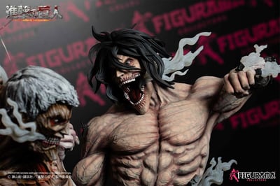 Eren vs Armored Titan - Attack on Titan - Elite Exclusive Statue - Figurama - 11