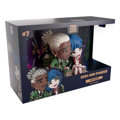 Ekko & Powder - Arcane Vinyl Figuren Diorama - Youtooz - 4