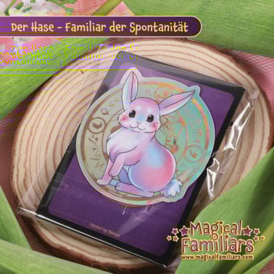 Der Hase – Magical Familiars - Schlüsselanhänger - Yunuyei (1)