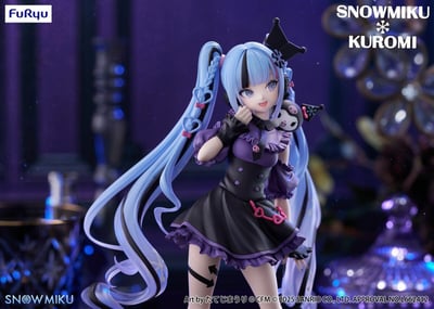 Hatsune Miku - Snow Miku x Kuromi - Trio-Try-iT - Furyu (3)