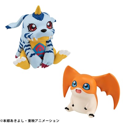 Gabumon und Patamon - Digimon Adventure Look Up Set - Megahouse (20)