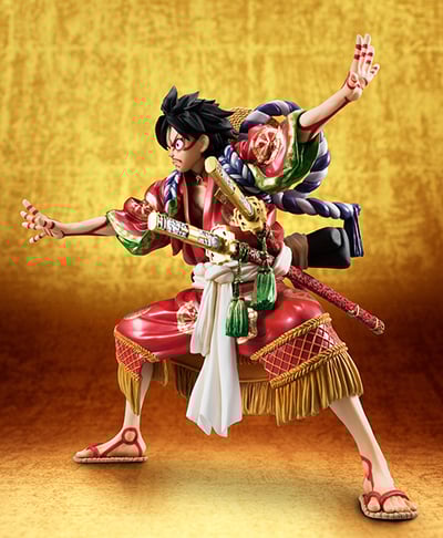 Monkey D. Ruffy - Portrait of Pirates Kabuki Edition - 4