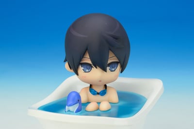 Haruka Nanase - Bath Defo Mini Figur - 4