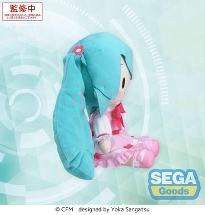 Hatsune Miku - Conceptual Series Vol. 3 - Fuwa Petit Plüsch - Sega (24 cm) - 1