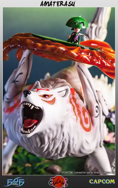 Amaterasu & Issun - Okami First 4 Figures Statue - 24