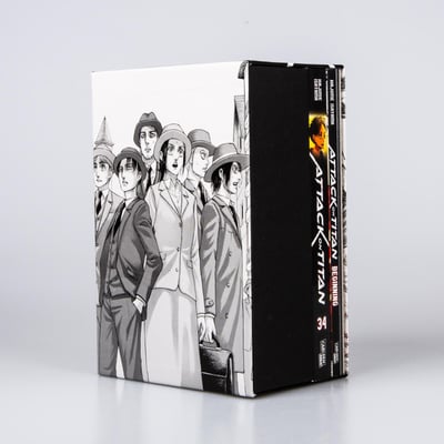 Attack on Titan - Carlsen - Band 34 in collector's slipcase with extra - 3