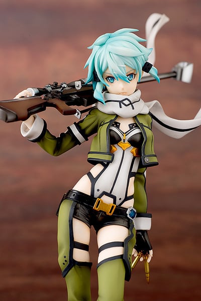 Sinon - Aquamarine - Re-Release | Sword Art Online II Figure - 4