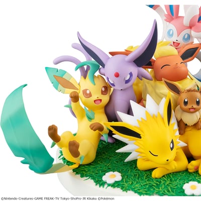 Evoli and Eeveelutions - Megahouse G.E.M. EX - 7