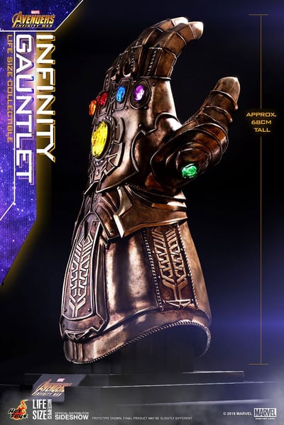 Avengers Infinity War / Endgame - Infinity Gauntlet - Life-Size 1/1 - Hot Toys - 3