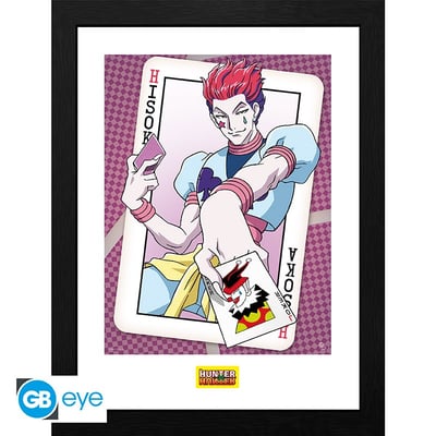 Hunter X Hunter - gerahmtes Poster - "Hisoka" - AbyStyle (1)
