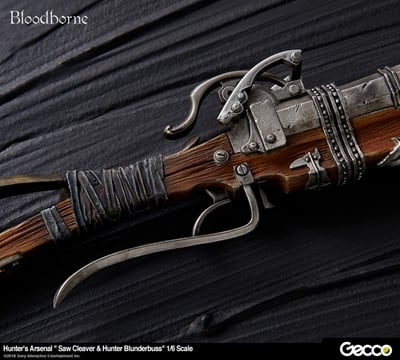 Bloodborne Hunters Arsenal: Blunderbuss/Flinte und Saw Cleaver - exklusiv für den Jäger / Hunter - Gecco - 4