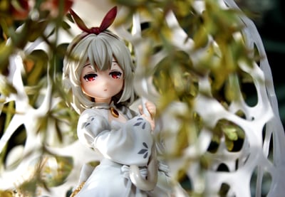 The cutest mushroom girl! 🌿 · Dictyophora Indusiata (Tropische Schleierdame)- The Mushroom Girls - Reverse Studio