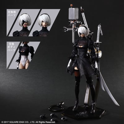 YoRHa No. 2 Type B - DX Version - NieR Automata Play Arts - Square Enix 10.jpeg
