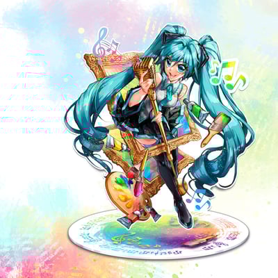 Hatsune Miku - Miku Expo 2024 - Acrylaufsteller (Miku Standing) - Nashi (1)