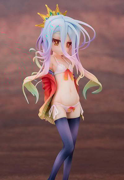Shiro - Swimsuit Style - Aquamarine Figure | No Game No Life Collectible - 4