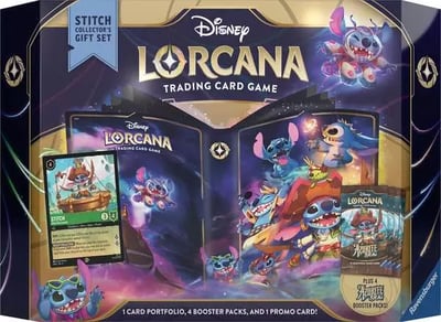 Lorcana - Disney Lorcana: Azurite Sea - Stitch Collector's Geschenk-Set (Englisch) (1)