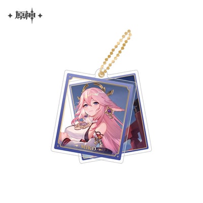 Yae Miko - Genshin Impact - Acrylanhänger (Double Acrylic Strap) - miHoYo (1)
