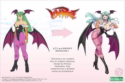 Morrigan Aensland - Darkstalkers Bishoujo - Kotobukiya (16).jpg