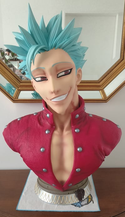 Taka Corp - The Seven Deadly Sins - Ban Le Renard De L''avarice 1/1 Résine Taka Corp - The Seven Deadly Sins - Ban Le Renard De L''avarice 1/1 Résine