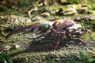 Toko (Mushikihime) - Actionfigur - Bigfirebird Build (Da Huo Niao Toys) (4)