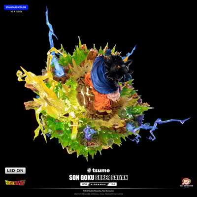 Super Saiyajin Son Goku - Dragon Ball Z - Tsume (1)
