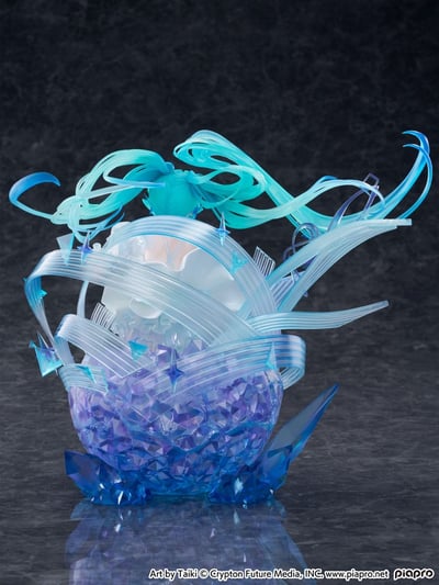 Hatsune Miku - Crystal Dress - Shibuya Scramble Figure - CyberZ / eStream - 7