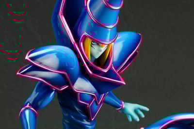 Schwarzer Magier - Dark Magician - ARTFX J Figur (Neuauflage) - 4