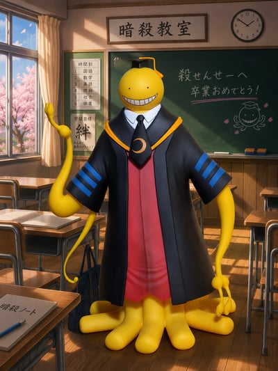 Koro Sensei im Unterricht 🐙 · "Koro Sensei" - Assassination Classroom - AbyStyle Studio