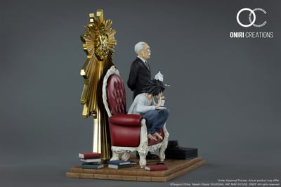 L & Watari – Death Note Diorama Statue von Oniri Creations - 3