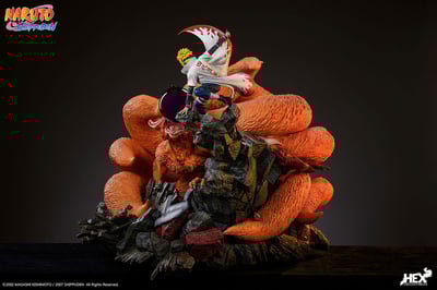 Naruto Shippuden Statue 1/8 Battle of Destiny Namikaze Minato vs Kurama 59 cm (5)