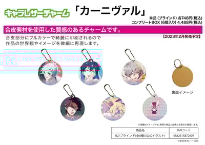 Zufällige Auswahl - Karneval - Lederanhänger (Official Illustration 01) - A3 (1)