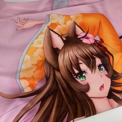 Figu-chan - Sexy Sleepover - Dakimakura Pillow Cover - 150 x 50 cm - 10
