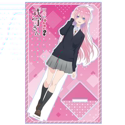 Shikimori-san (School Uniform Version) - Miss Shikimori Is Not Just Cute -  Acrylaufsteller - Azumaker (1)