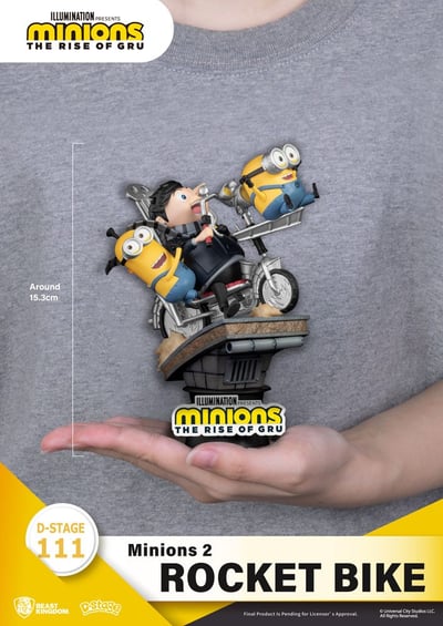 Rocket Bike - Minions 2 D-Stage Diorama - Beast Kingdom Toys (8).jpg
