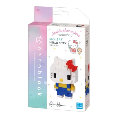 Hello Kitty  Version 2 - Nanoblock Character Collection Series- NBCC_177 (1)