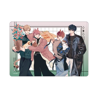 Shishio Issei & Umino Towa / Touma Hikaru & Umino Ryuto - PheromoHolic - Clear File / Clear Case / Aktenhülle (Original Illustration) - A3 (1)