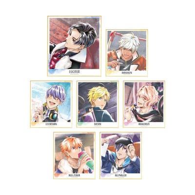 Zufällige Auswahl - Obey Me! - Mini Shikishi (Trading Ani-Art Aqua Label) - Armabianca (1)