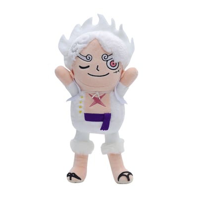 Monkey D. Ruffy Gear 5 - Plüschfigur (27 cm) mit GUM GUM Stretch Funktion - Sakami (1)