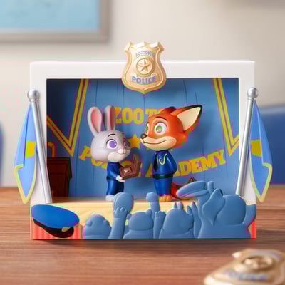 Zufällige Auswahl - Disney Zootopia - Mini Figuren (Highlight Moment Series - Scene Sets) - Pop Mart (1)