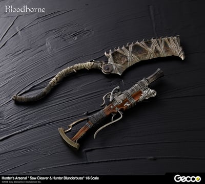 Bloodborne Hunters Arsenal: Blunderbuss/Flinte und Saw Cleaver - exklusiv für den Jäger / Hunter - Gecco - 1