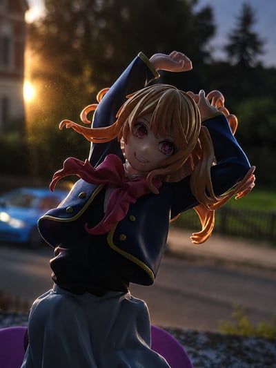 Ruby and sunset  · Ruby Hoshino - Oshi no Ko - Air Flow - Banpresto